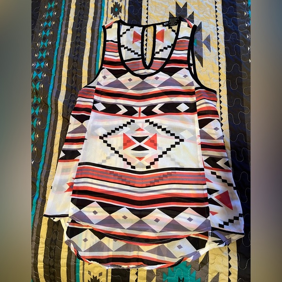 Miss Chievous Southwest Style Tank Top - Picture 1 of 5